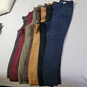 Old Navy Pixie Pants: High-Rise Size 6R, Skinny And Flare Bundle